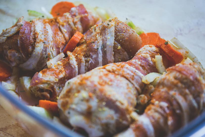 Honey Mustard Chicken Bacon Wraps