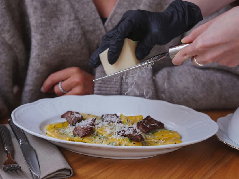 Cheesy Beef Alfredo Bowls