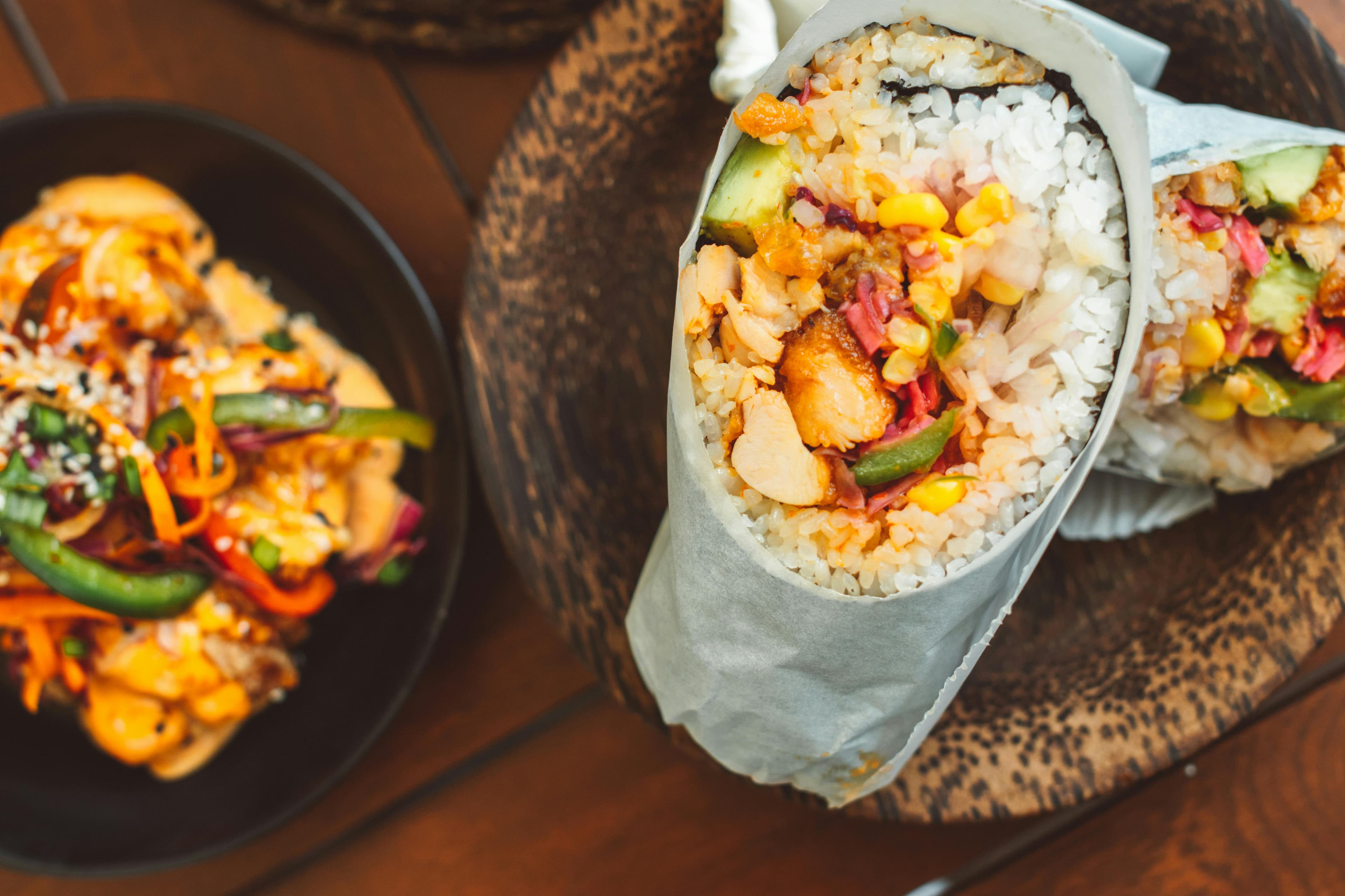 Street Corn Burrito